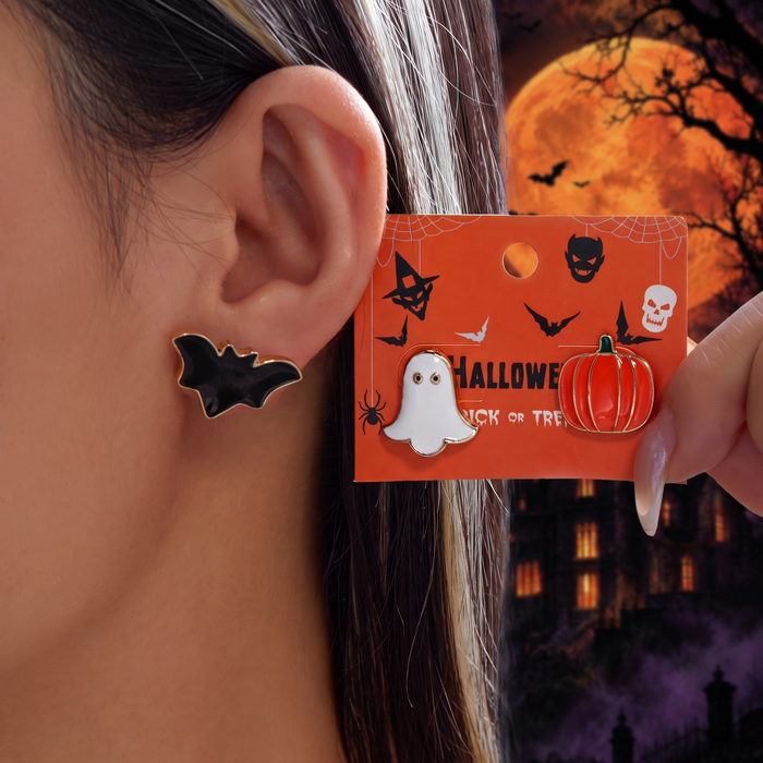 Halloween Themed Cartoon Jewelry Set — Hallowicked hero (SUJEWES00165)