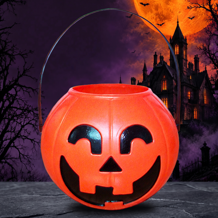Halloween Pumpkin Candy Bucket — Hallowicked hero (SUBAWHT00215)