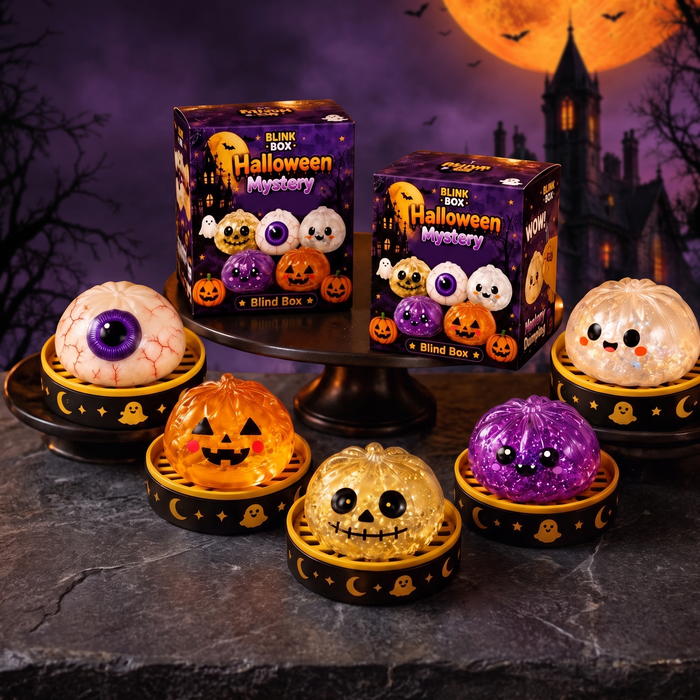 Halloween Squishy Toy Cute Horror Dumpling Gift Box Set — Hallowicked hero (SUKITKB00035)