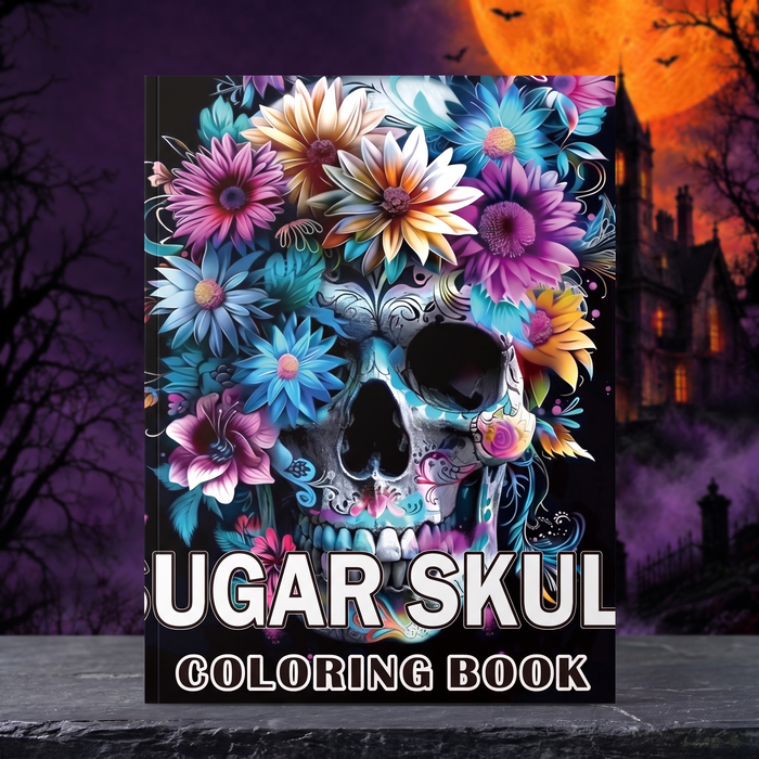 Skull Halloween Devil Coloring Book — Hallowicked hero (SUEDLCJ00009)