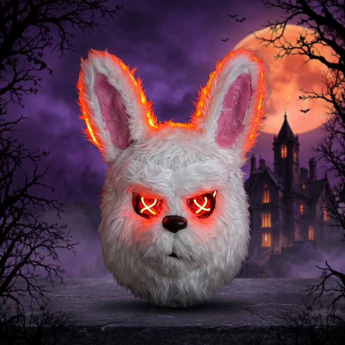 Glowing Animal Plush Headgear for Halloween — Hallowicked hero (SUELMDL00013)