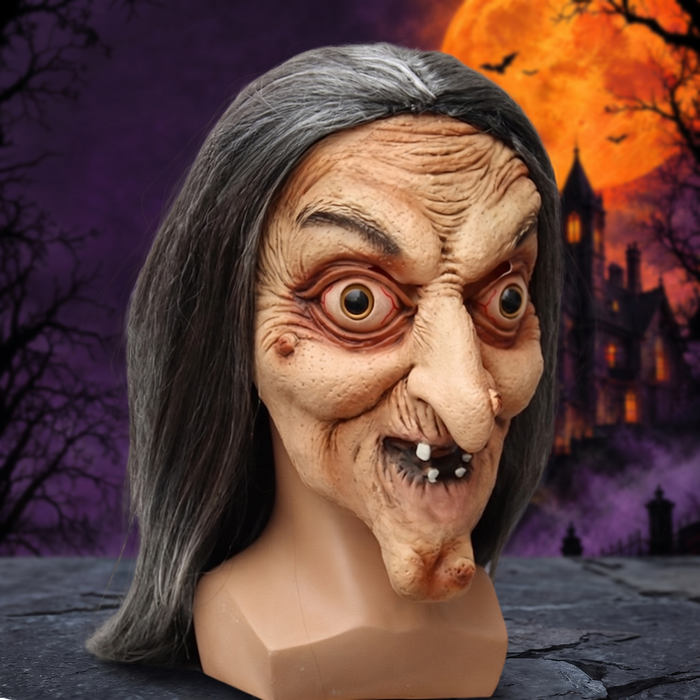 Halloween Long-Haired Witch Hat — Hallowicked hero (SUKITPD00011)