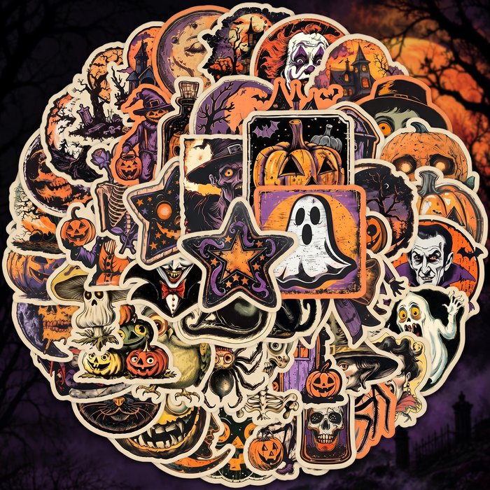 Halloween Waterproof Decorative Stickers — Hallowicked hero (SUAUDEC00011)