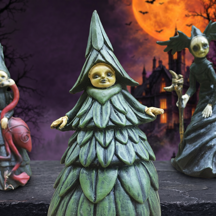 Halloween Witch Resin Garden Decor — Hallowicked hero (SU00158549)