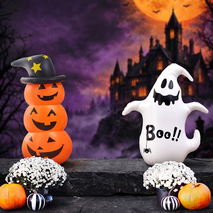 Halloween Christmas Inflatable Outdoor Decoration — Hallowicked hero (SU00021747)
