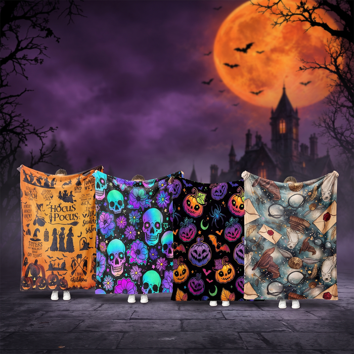 Halloween blanket — Hallowicked hero (SU00010956)