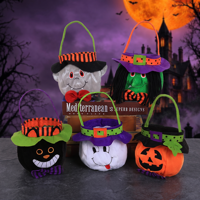 Halloween Decorations Witch Pumpkin Tote Bag — Hallowicked hero (SU00018459)