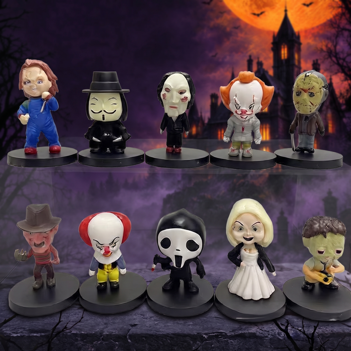 Horror Movie Character PVC Figurines Halloween Decoration — Hallowicked hero (SU00005404)