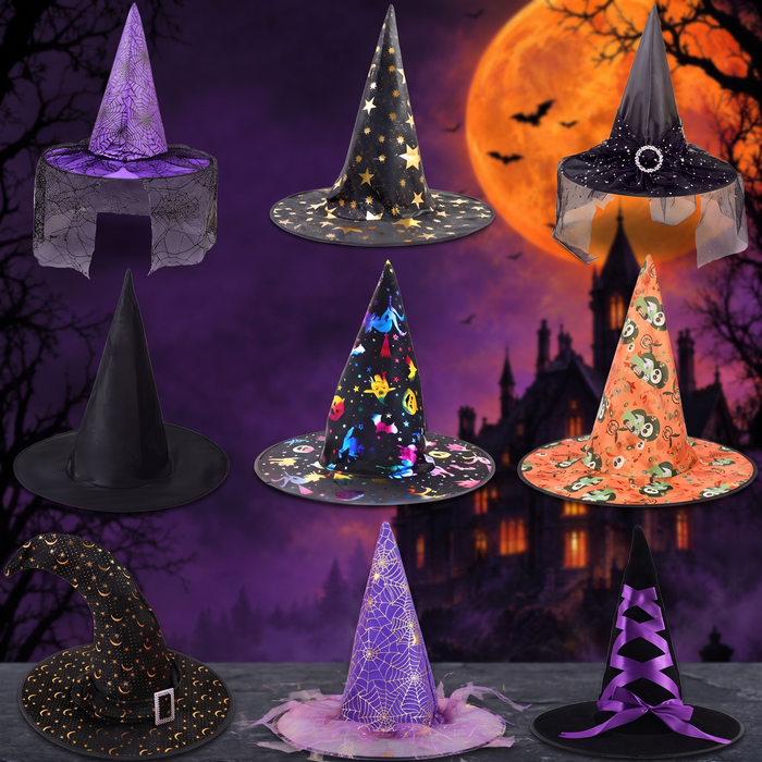 Glowing Witch Hat for Halloween Party — Hallowicked hero (SU00014329)