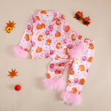 Girls' Halloween Pajama Set