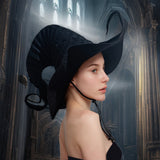 Halloween Witch Hat with Chin Cord - Polyester