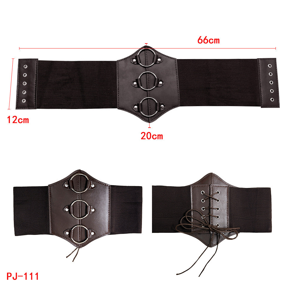 Halloween Viking Warrior Costume and Accessories - Polyester