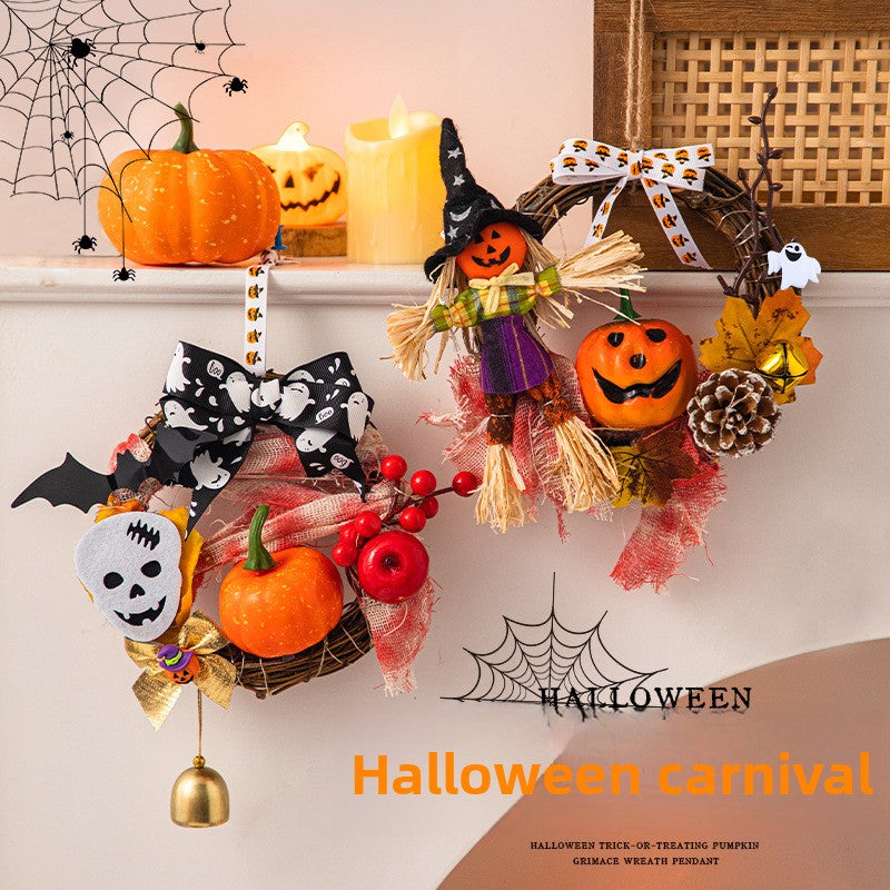 Halloween Wreath - Wood