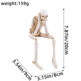 Halloween Skeleton Resin Decorations