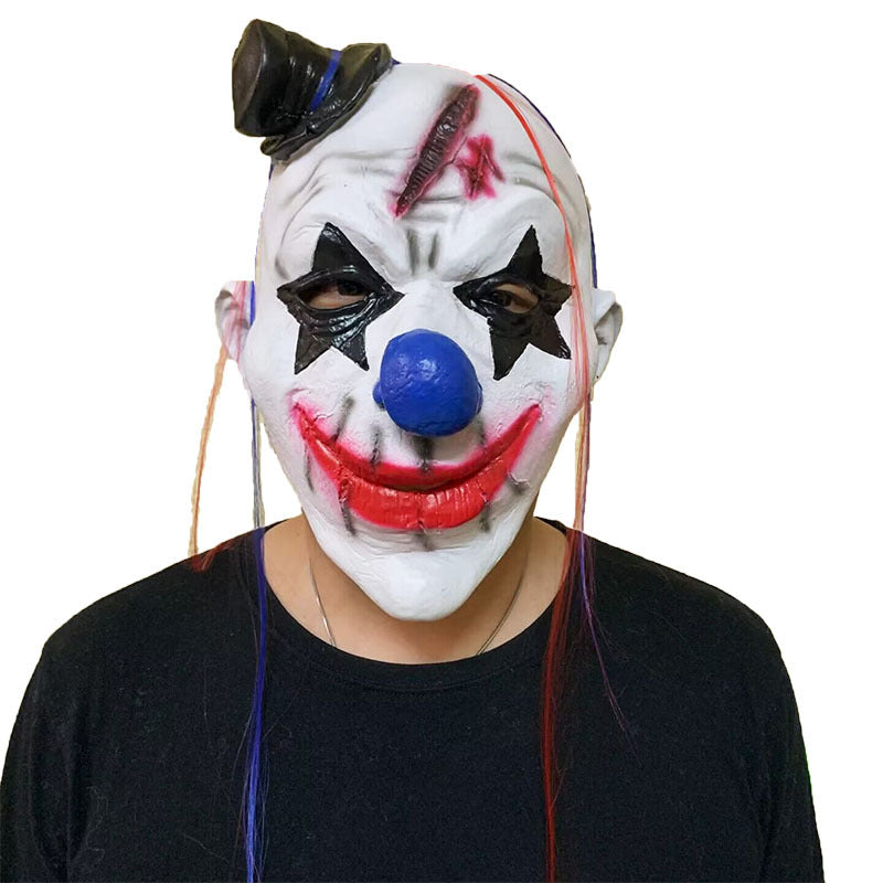 Halloween Latex Clown Costume Mask
