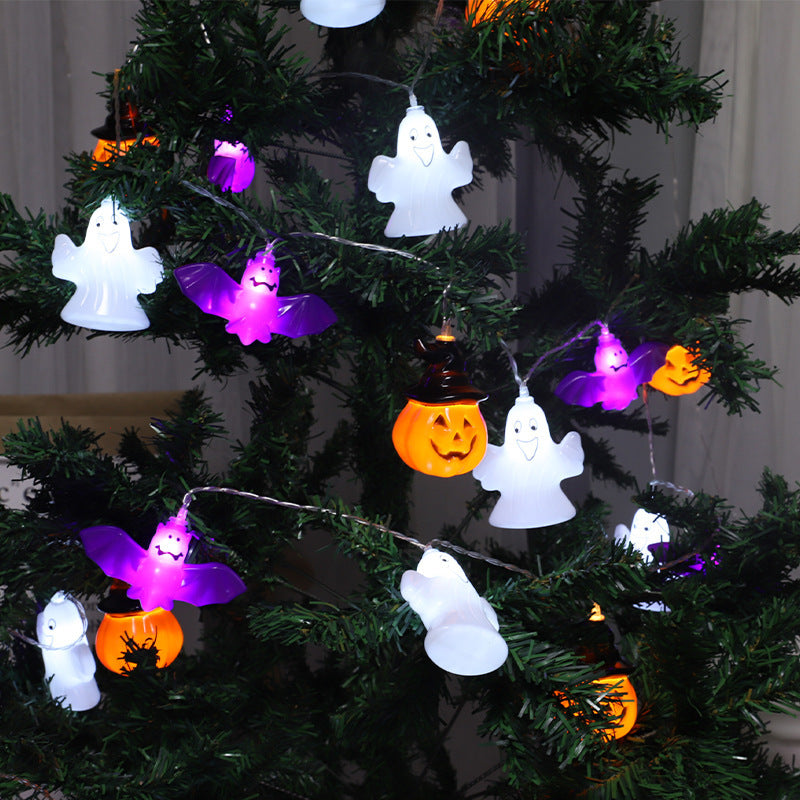 Halloween LED String Lights - Battery Box Power