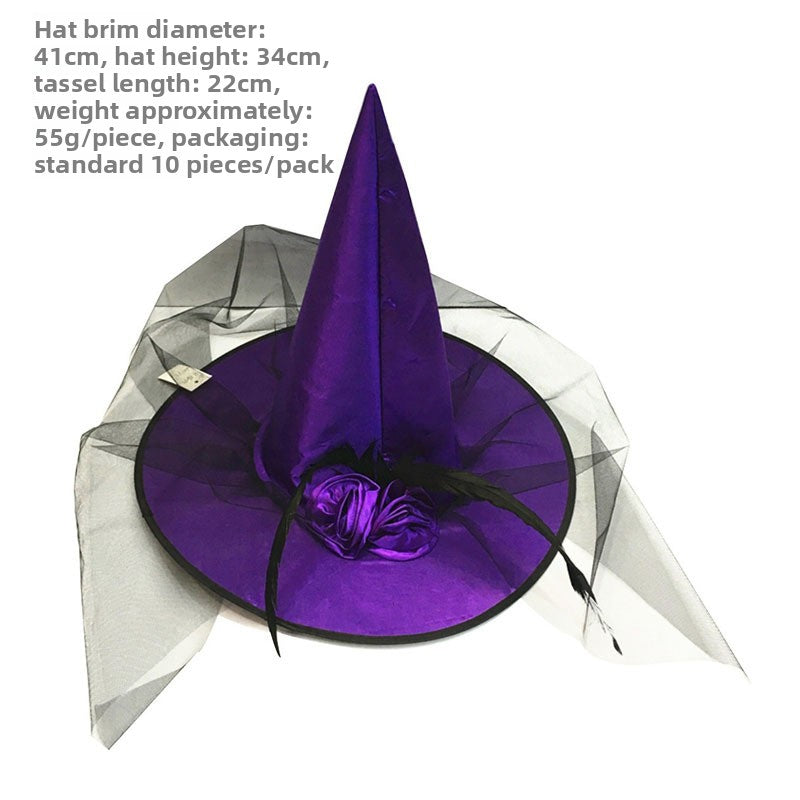 Halloween Witch Hat Costume Accessory