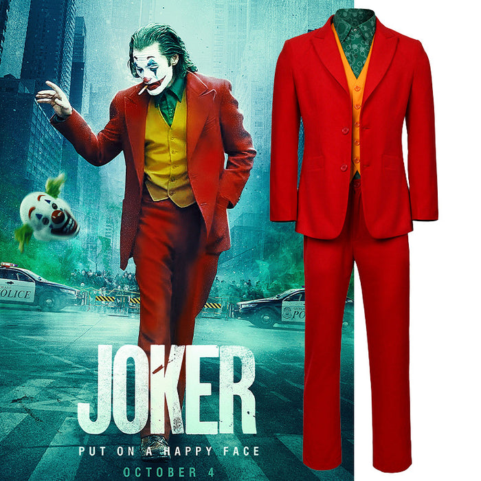 Joker Cosplay Costume - Halloween Movie-Inspired Outfit