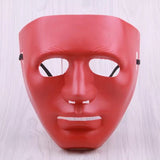 Halloween V-Shaped Dance Mask - Plastic
