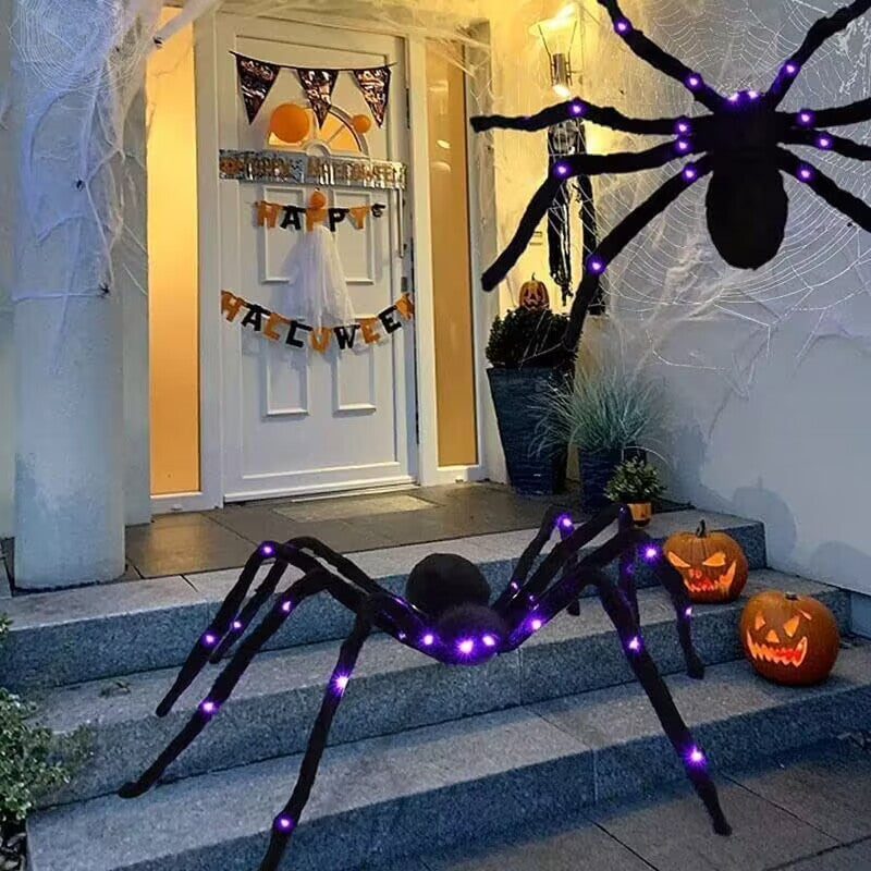 Halloween Light-Up Spider Decoration