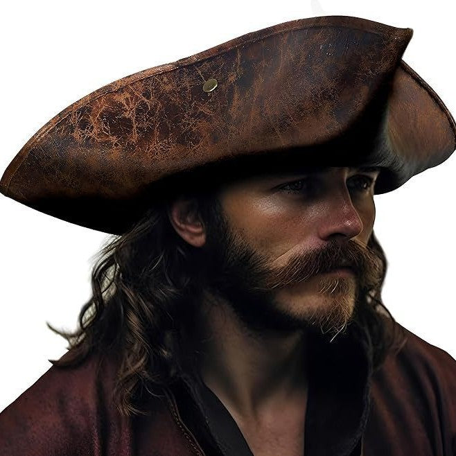 Halloween Pirate Costume Hat - PU