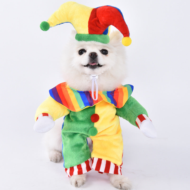 Funny Pet Halloween Costume Dress - Polyester