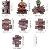 Halloween Plastic Yard Stake Decoration