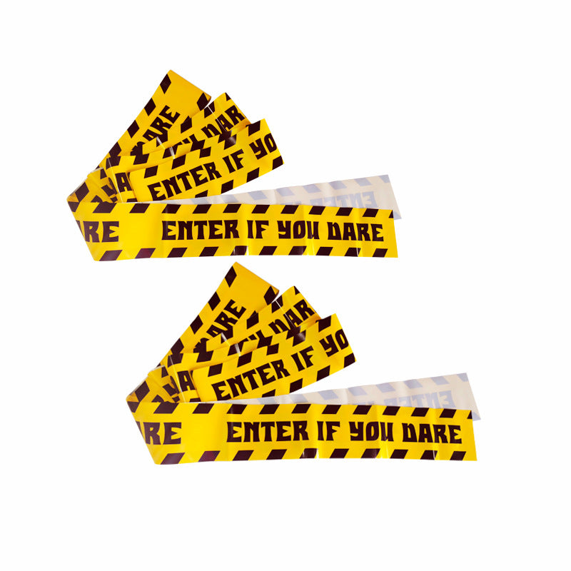 Halloween Party Decoration Warning Tape - Plastic