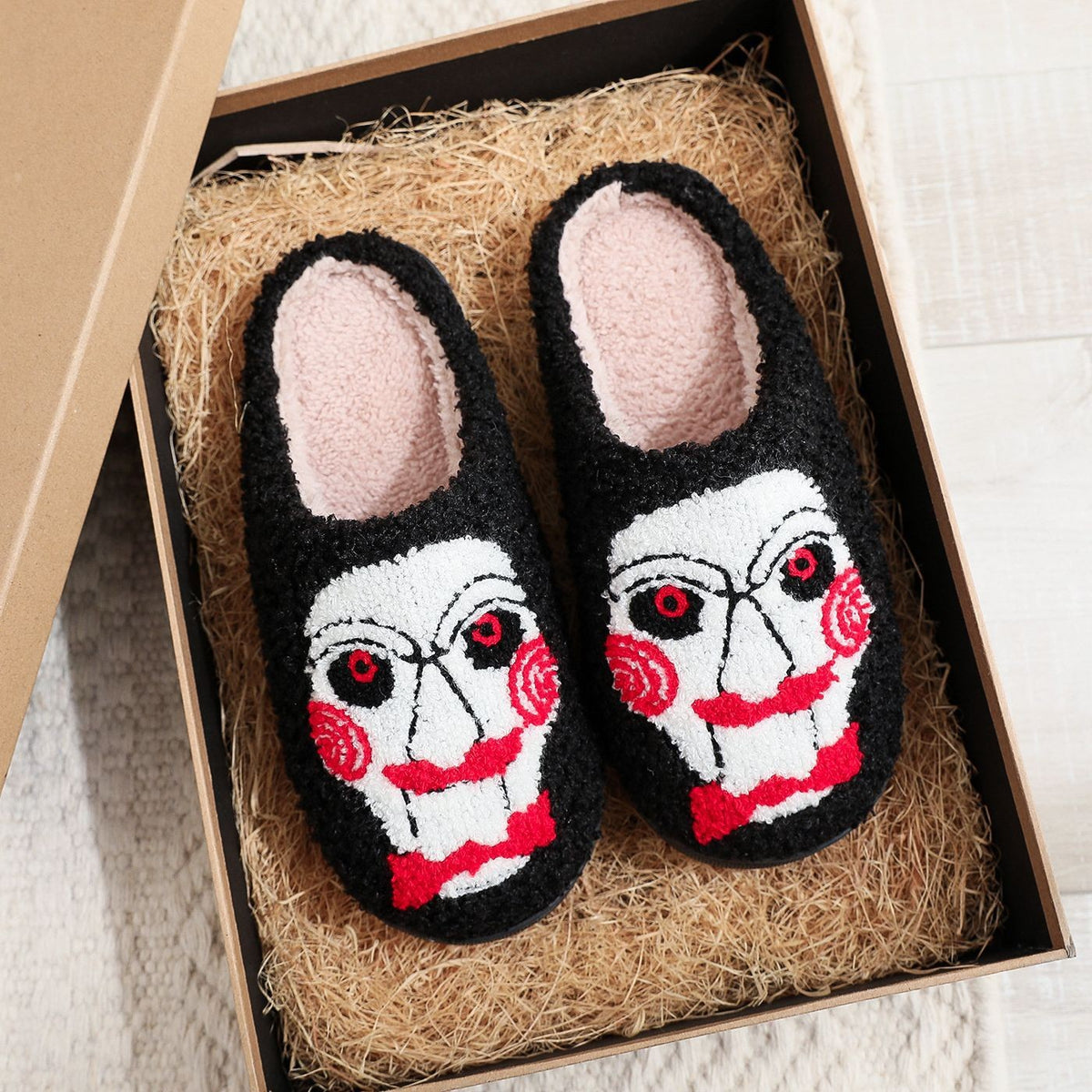 Halloween Plush House Slippers
