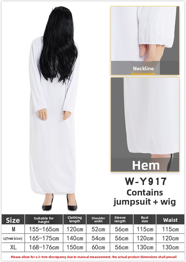 Halloween Witch Costume Dress - Cotton