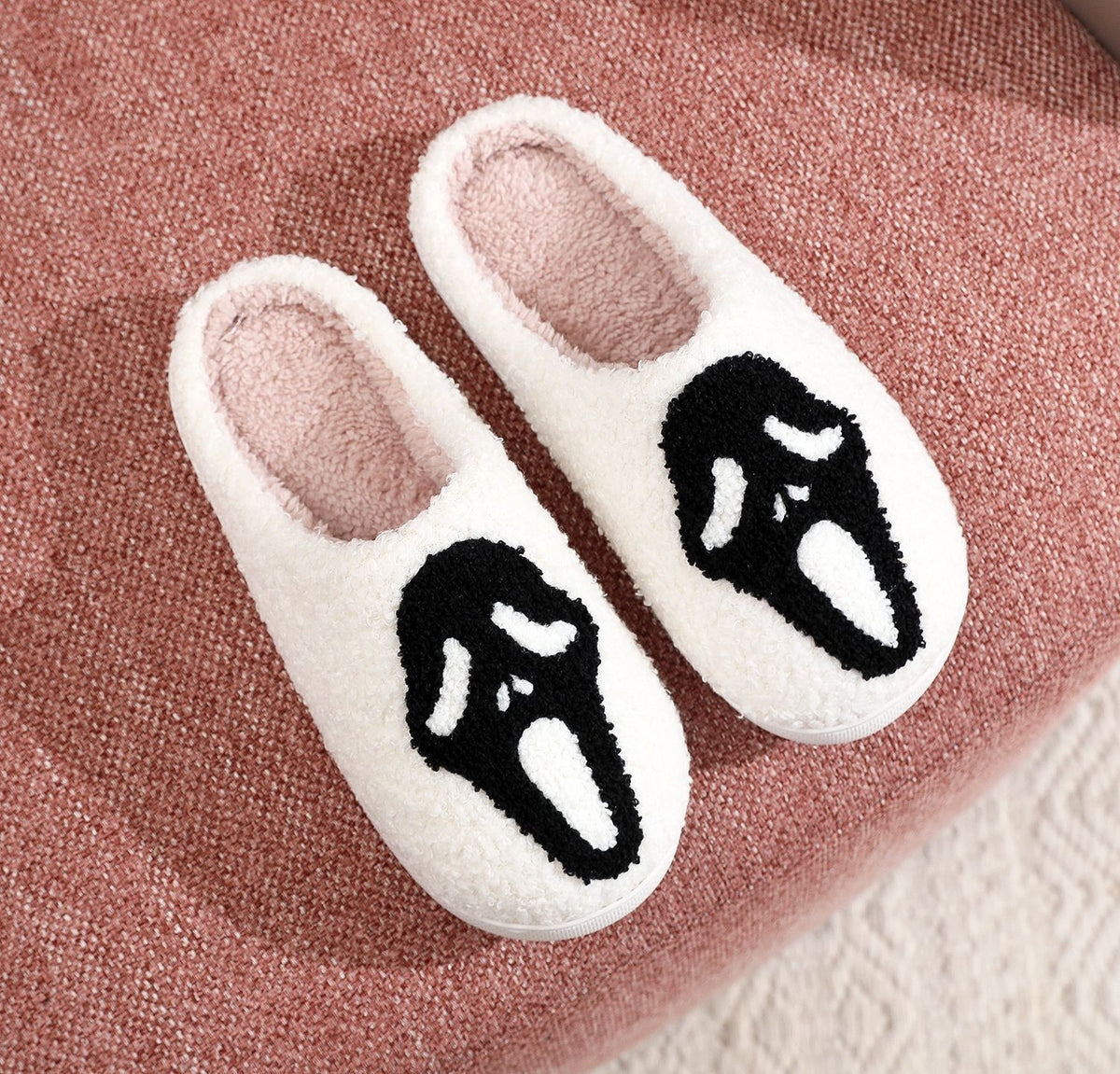 Halloween Plush House Slippers