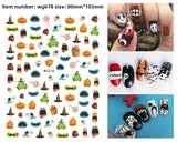 Halloween Nail Stickers - Vinyl