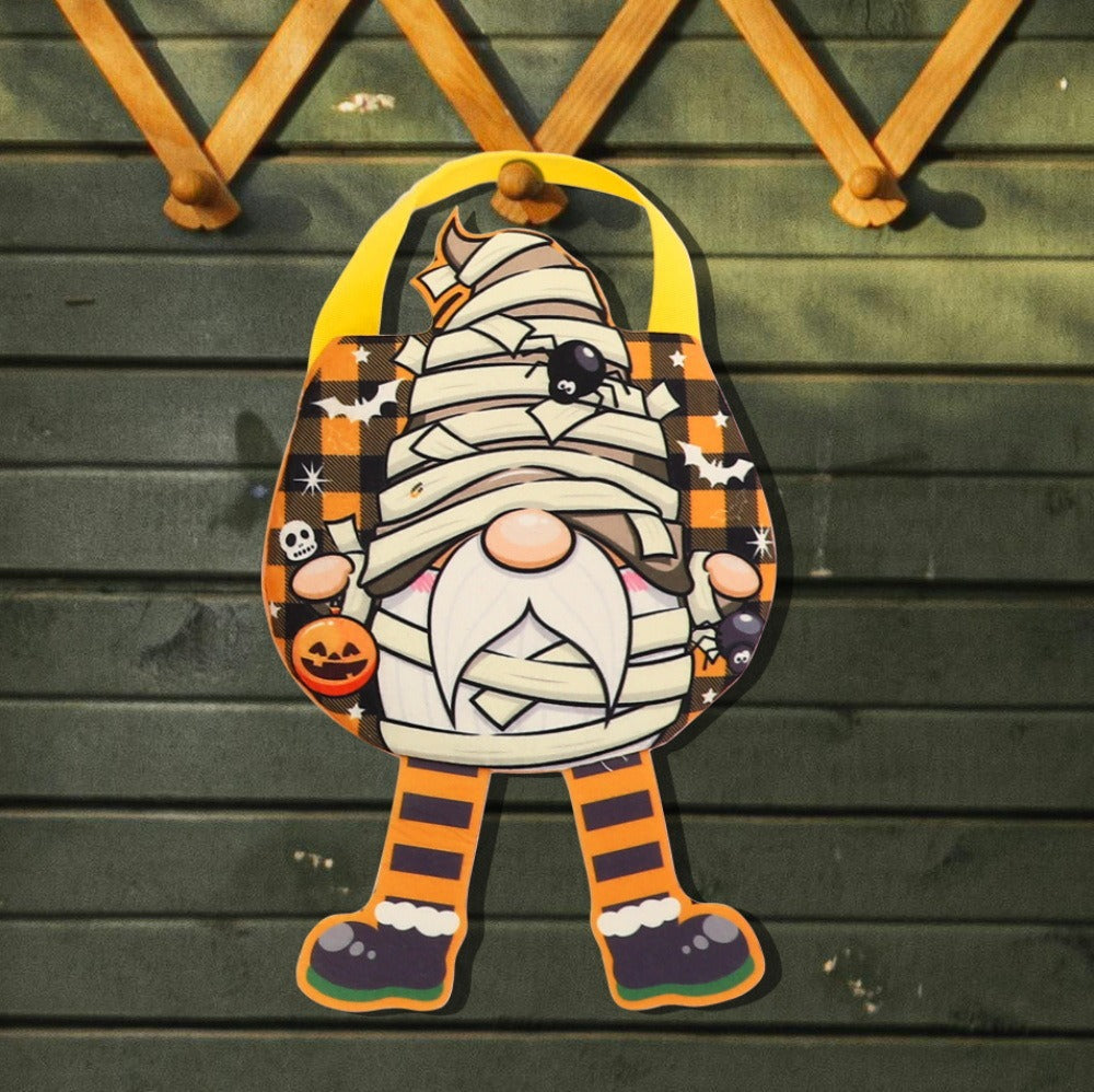 Halloween Pumpkin Print Trick-or-Treat Bag
