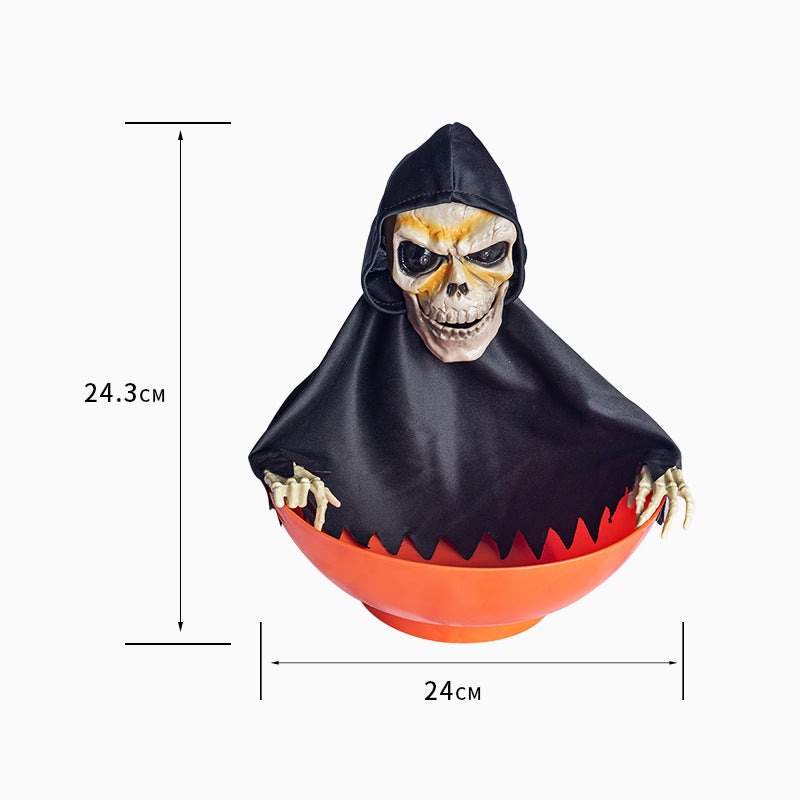 Halloween Electric Ghost Candy Tray Prop