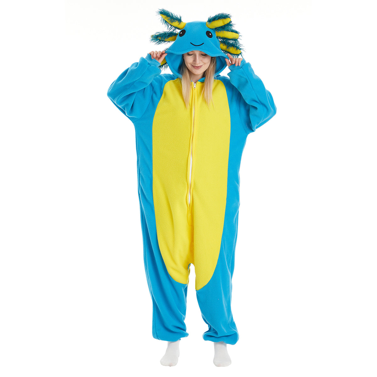 Halloween Fleece Hooded Costume Onesie