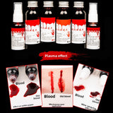 Halloween Fake Blood and Makeup Props