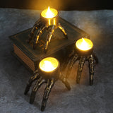 Halloween Skull and Skeleton Hand Candle Light - PVC