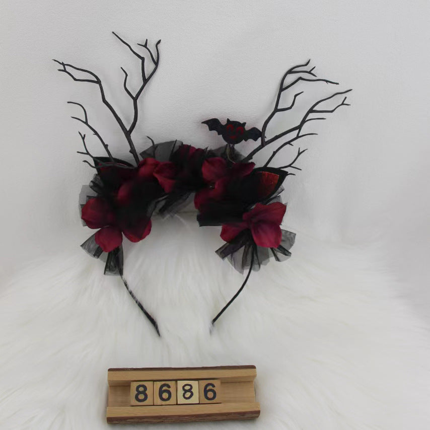 Halloween Pumpkin Headband and Hair Accessories