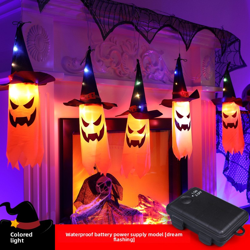 Halloween LED Ghost Decoration Lights
