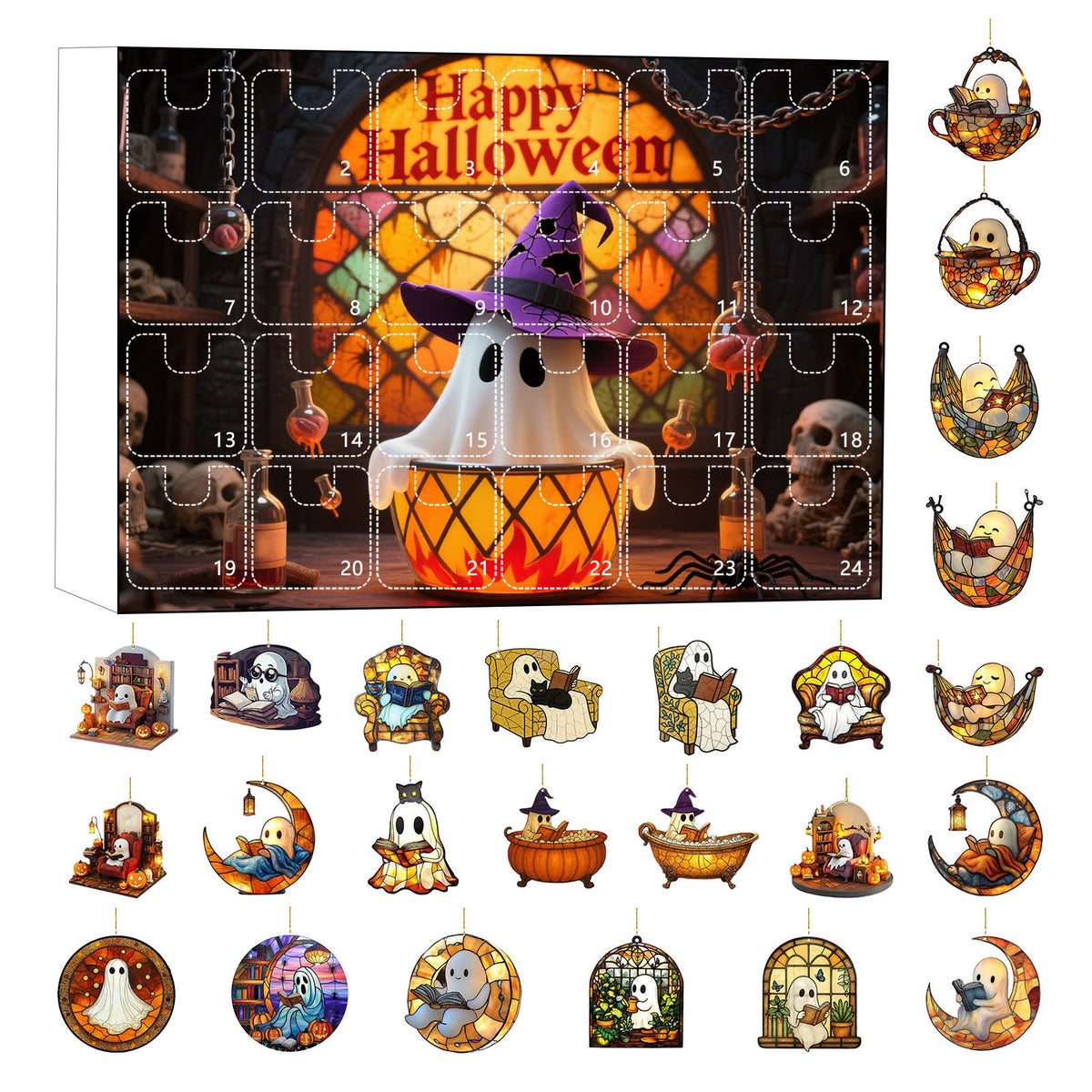 Halloween Countdown Calendar - Acrylic