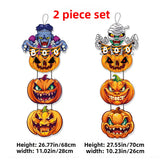 Halloween Paper Hanging Decoration