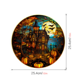 Halloween Wooden Door Sign