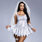 Adult Halloween Ghost Bride Costume