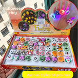 Halloween and Christmas LED Party Rings - Plastic