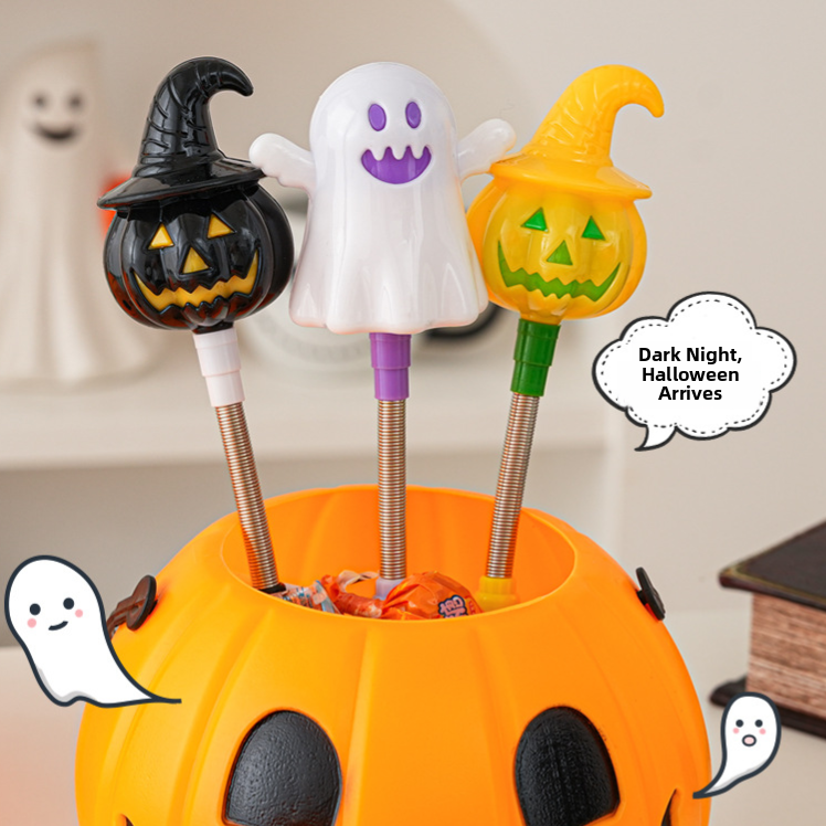 Halloween Pumpkin Light Stick - Plastic