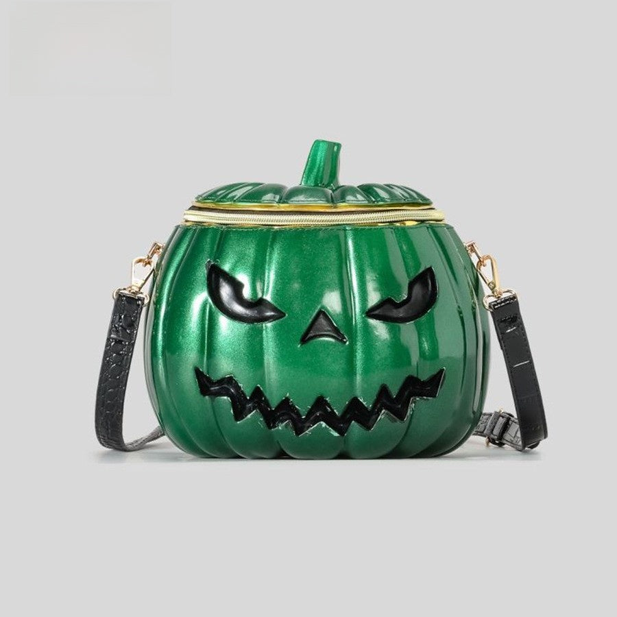 Halloween Pumpkin Head Shoulder Crossbody Bag