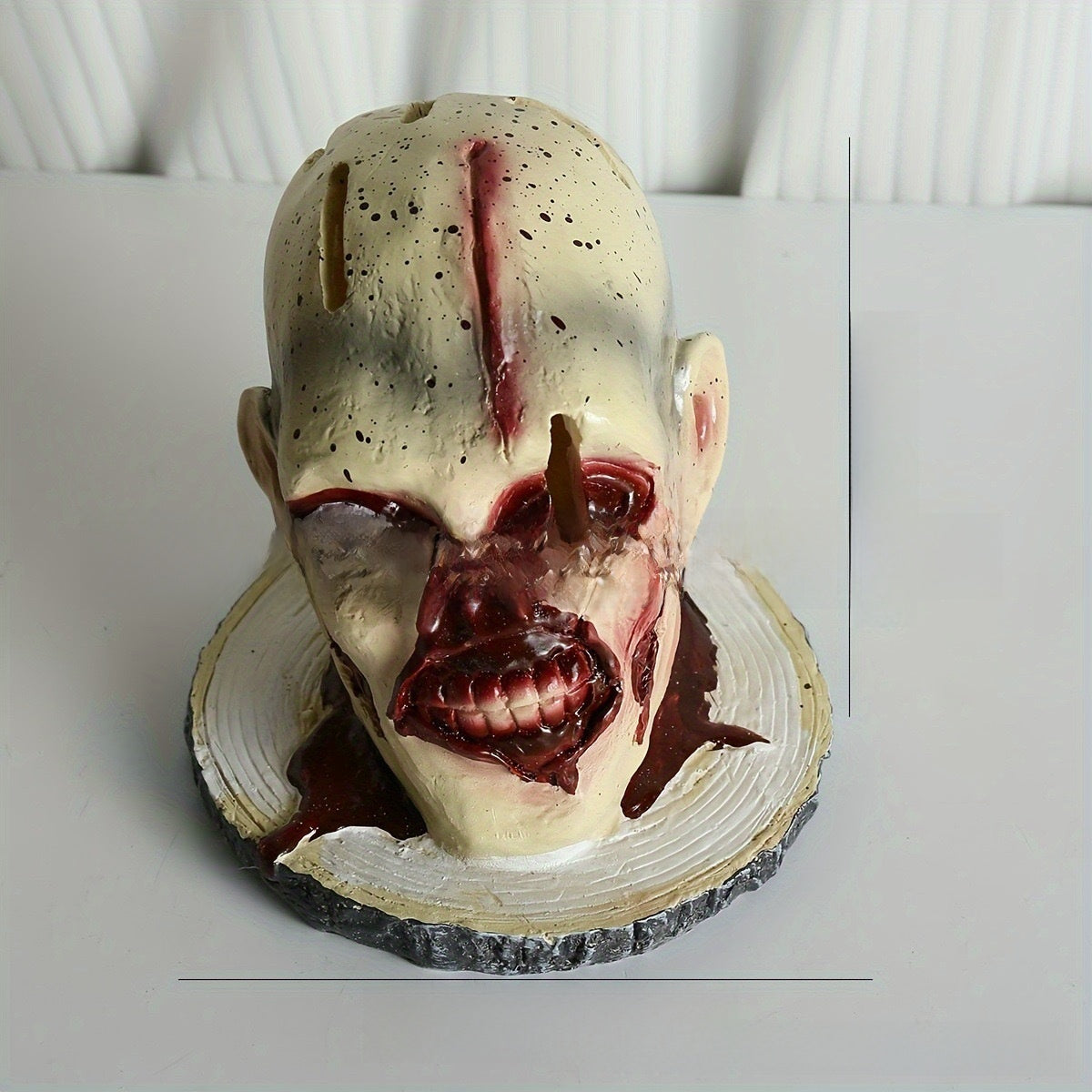 Halloween Skull Figurine - Resin