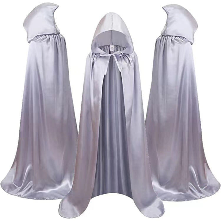 Halloween Satin Costume Cloak