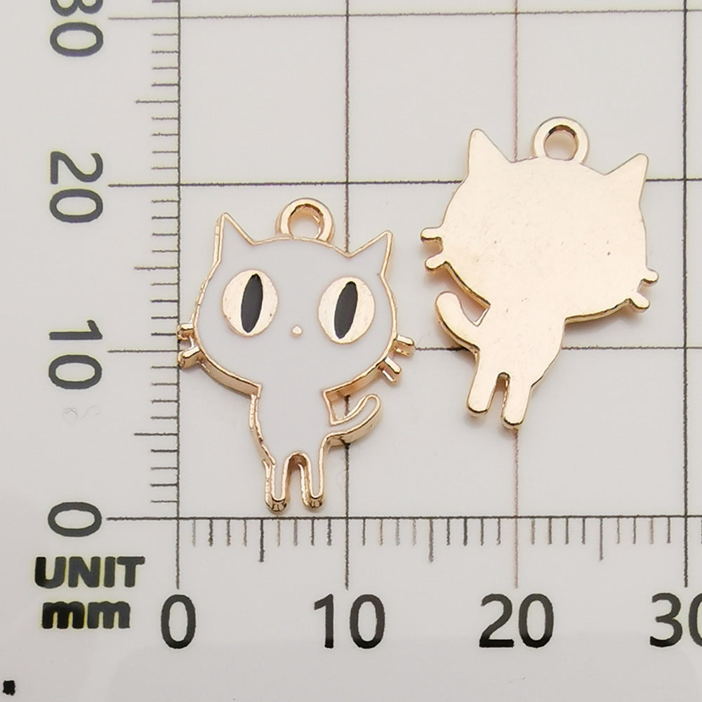 Halloween Enamel Jewelry Pendants - Alloy DIY Charms