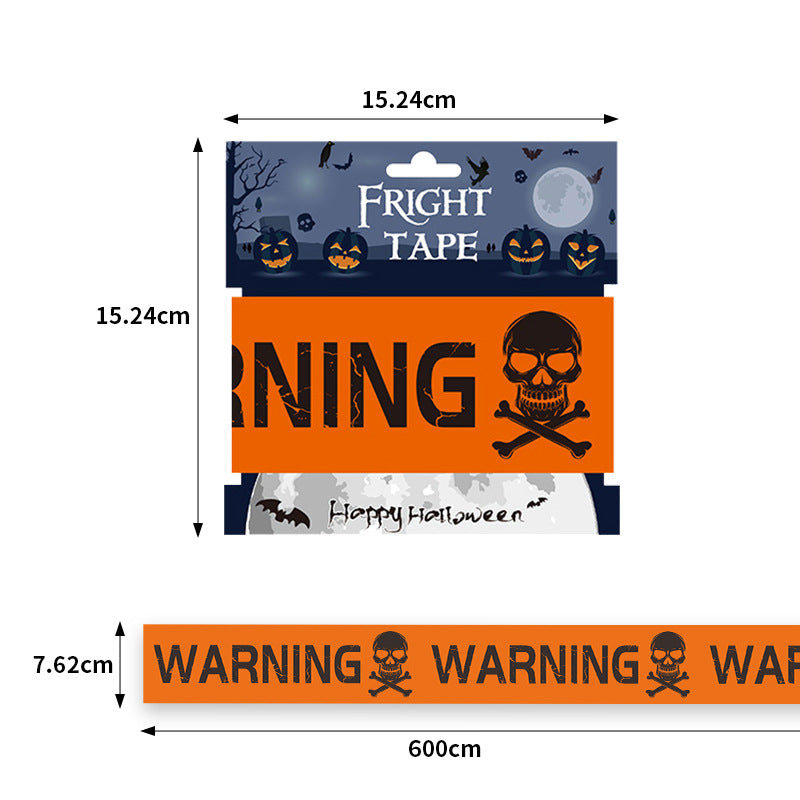Halloween Warning Tape Decoration